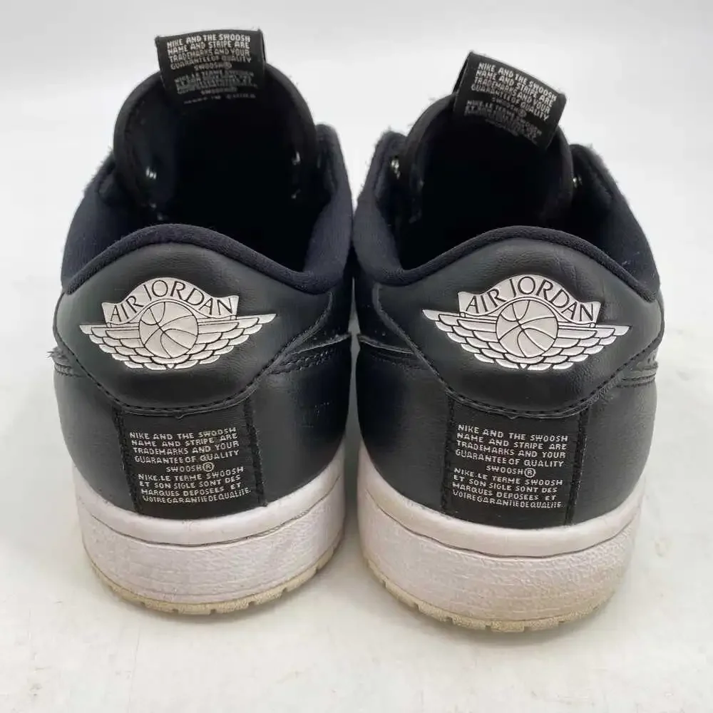 Nike Black Air Jordan 1 Low Retro Slip-On Sneakers | Men’s Size 10